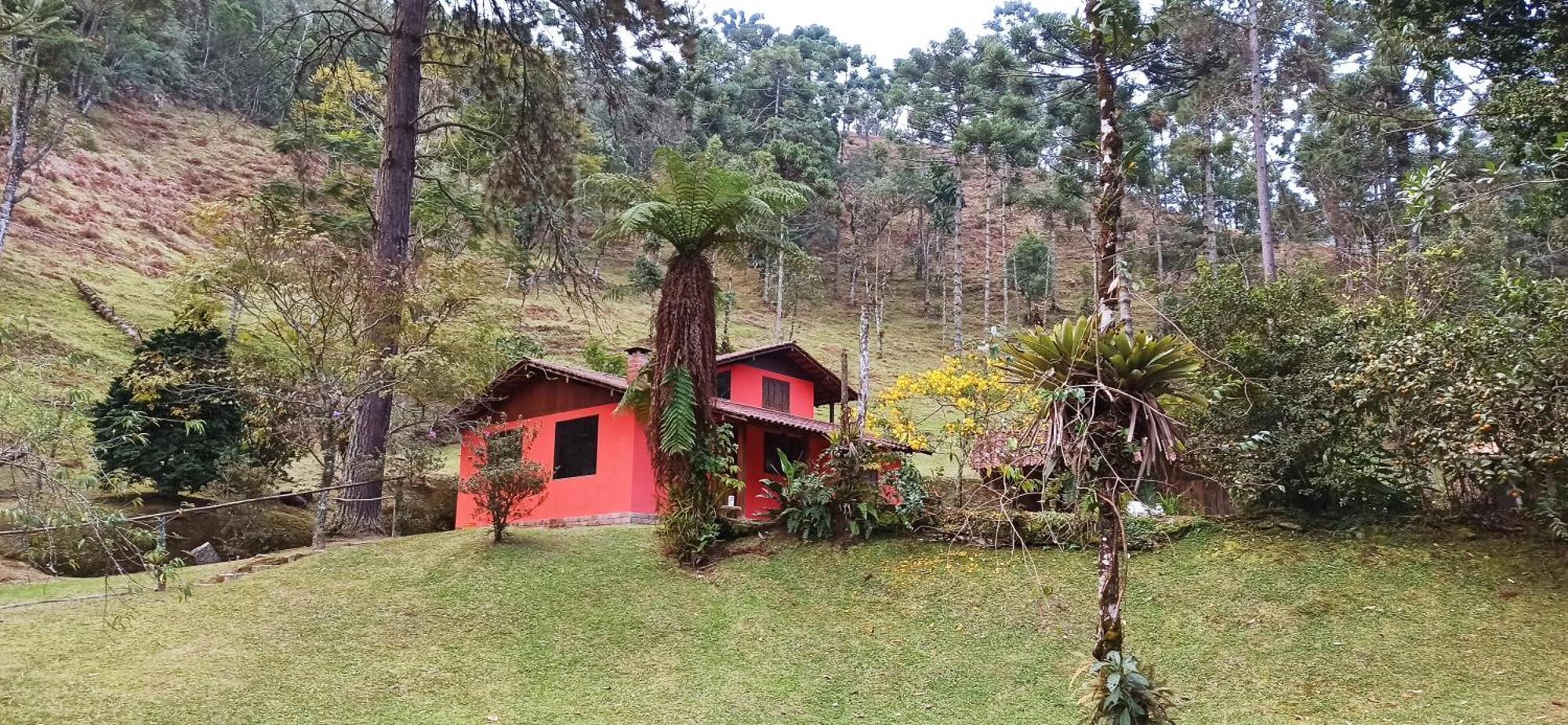 Linda Casa Em Visconde De Maua Perto Da Cachoeira Villa Buitenkant foto