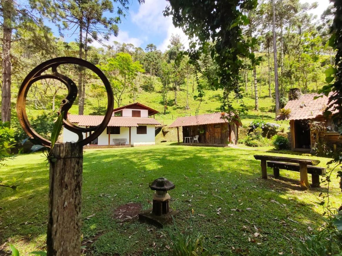 Linda Casa Em Visconde De Maua Perto Da Cachoeira Villa Buitenkant foto